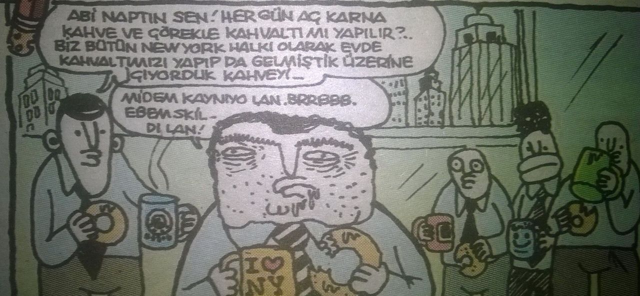 - Abi naptın sen?..hergün...