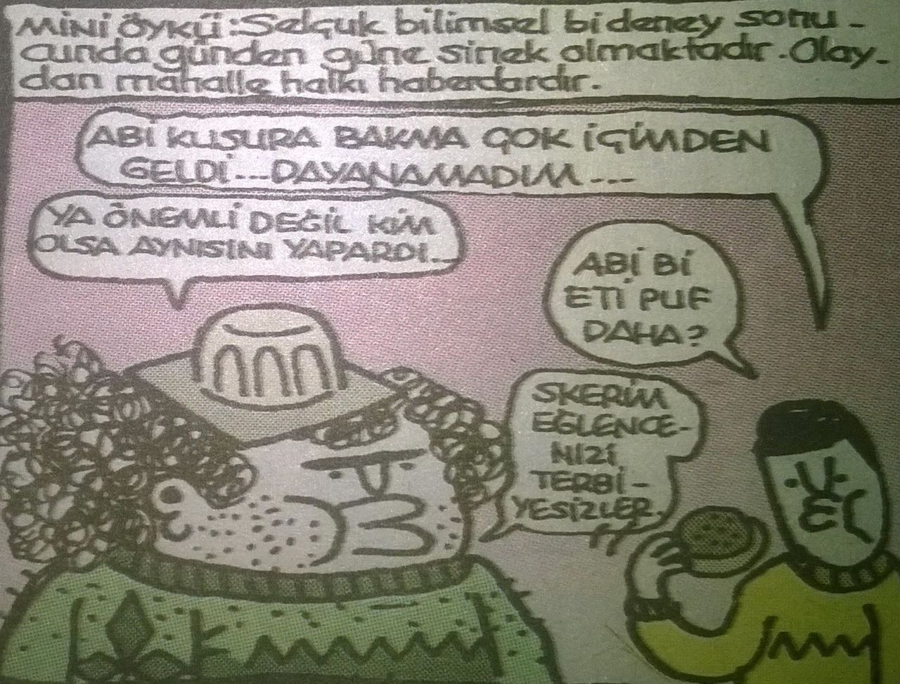Mini Öykü: Selçuk bilimsel...