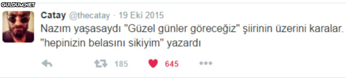 Catay @thecatay 19 Eki...