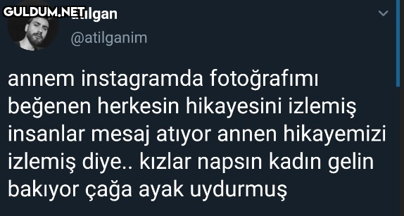 atılgan @atilganim annem...