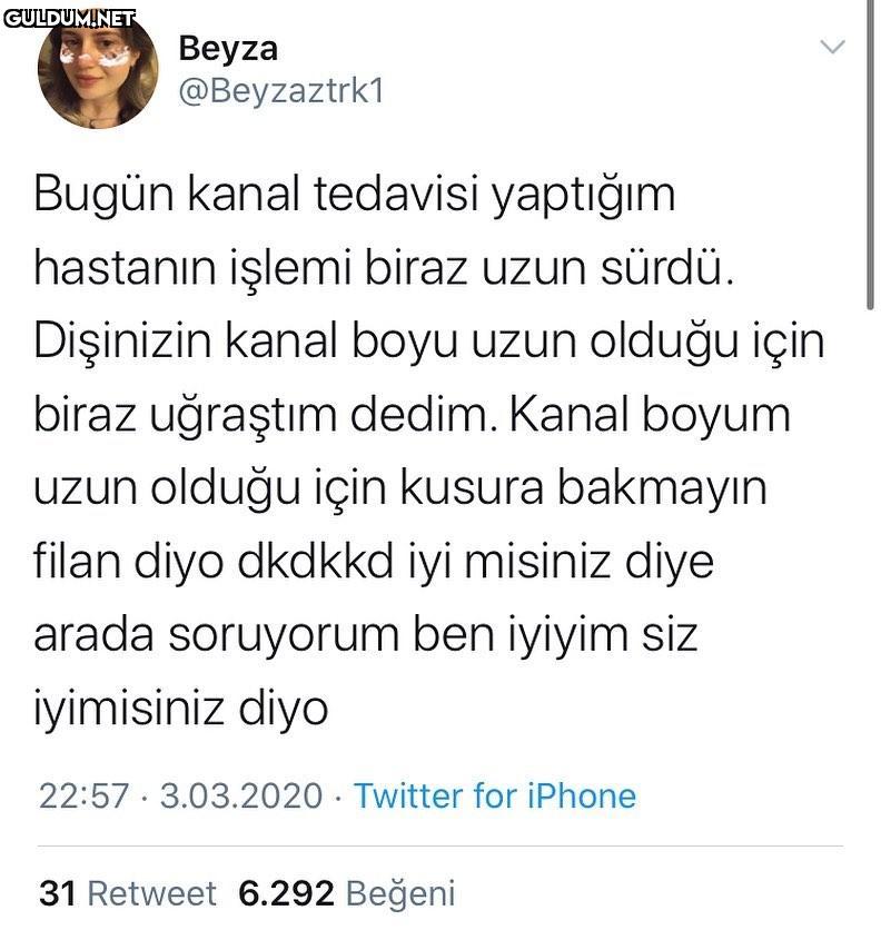 Beyza @Beyzaztrk1 Bugün...