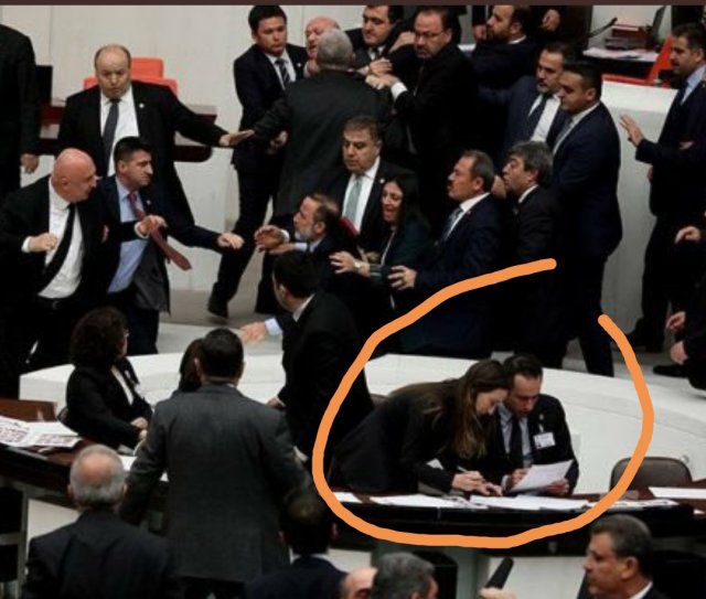Meclisteki büyük kavga...