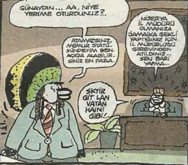 - Günaydın...aa,niye...