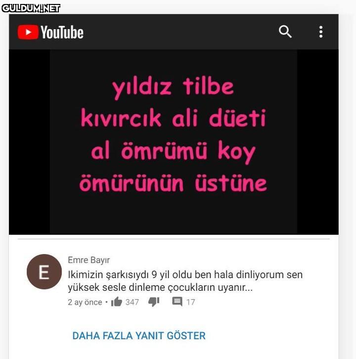 YouTube yıldız tilbe...