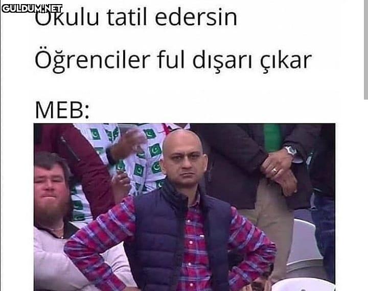 Okulu tatil edersin...
