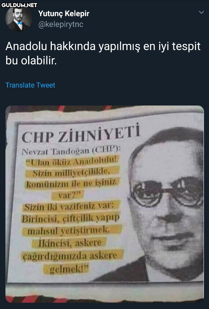 Yutunç Kelepir...