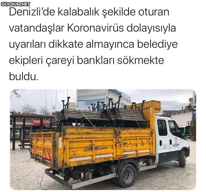 Çok iyi önlem ? Denizli'de...