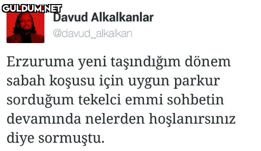 Davud Alkalkanlar...