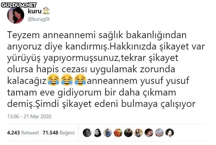 kuru @kurugot Teyzem...