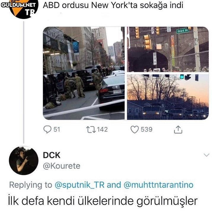 ABD ordusu New York'ta...