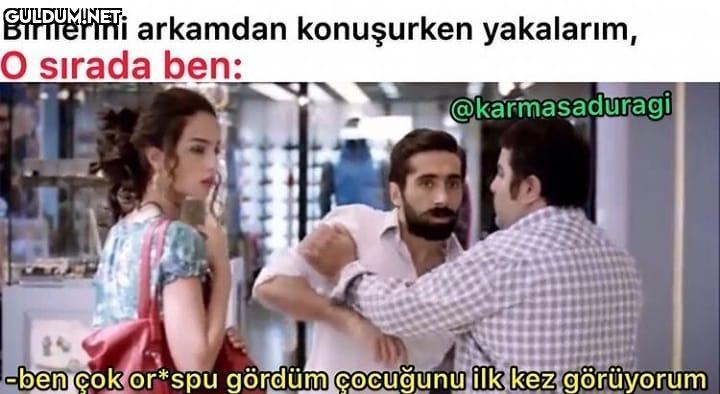 Birilerini arkamdan...