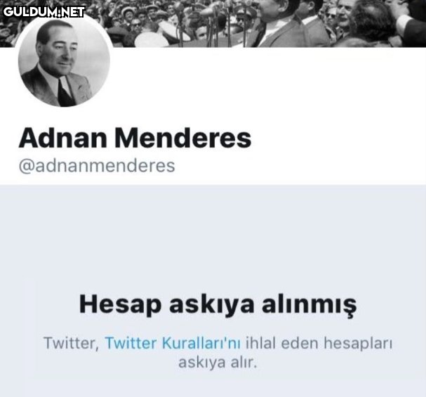 Adnan Menderes...
