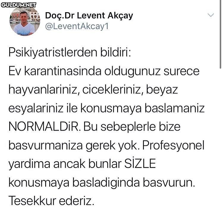 A Doç.Dr Levent Akçay...