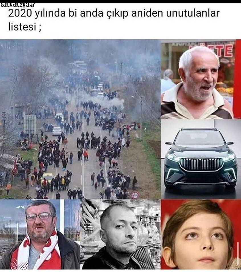 2020 yılında bi anda çıkıp...