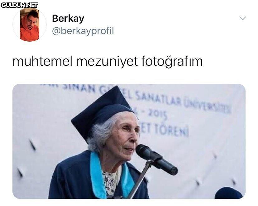 Bu gidişle böyle Berkay...