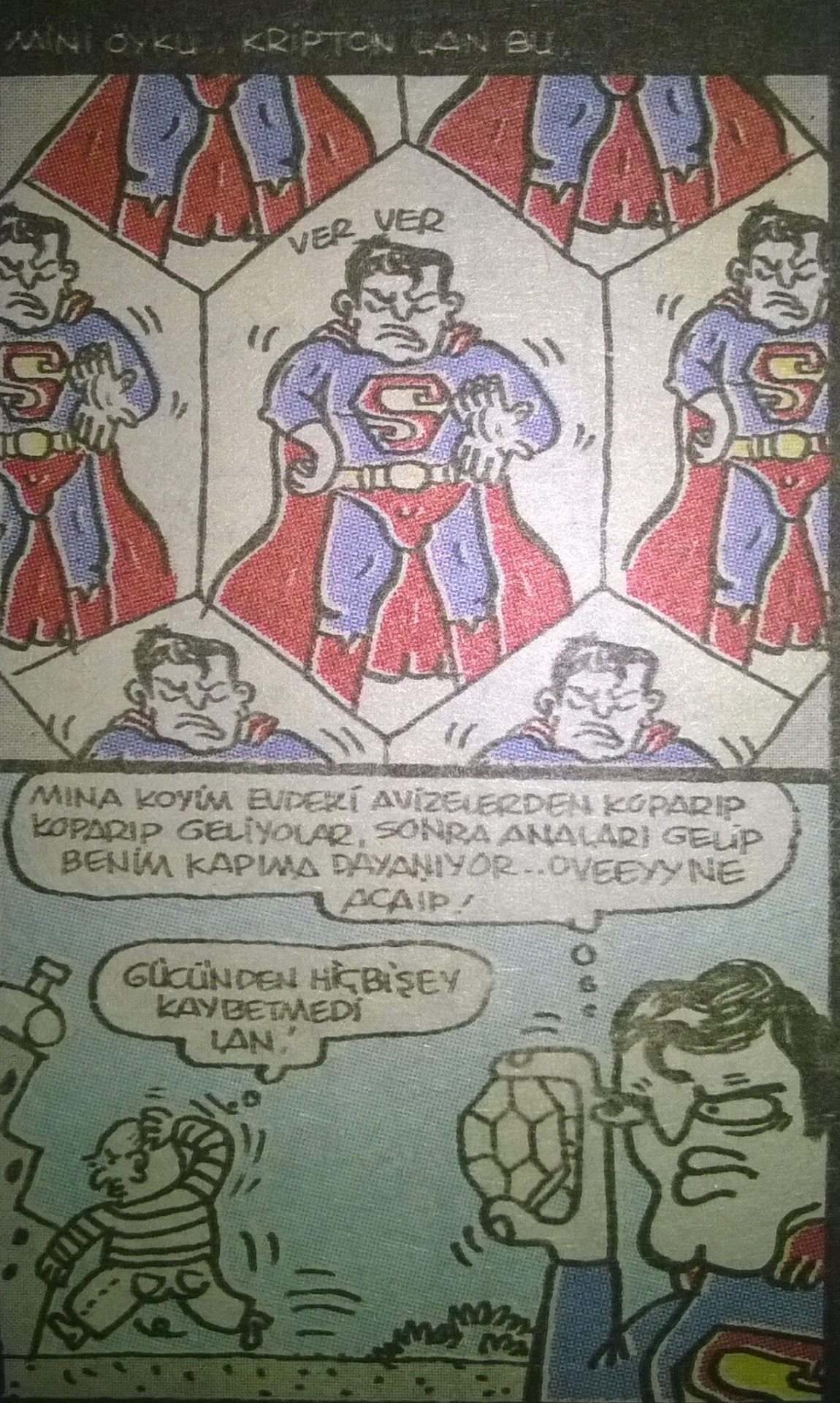 mini öykü: Kripton lan...