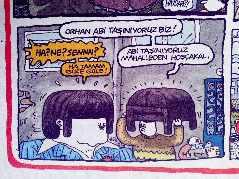 - Orhan abi taşınıyoruz...