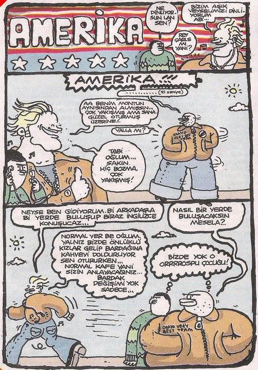 AMERİKA
 
 - Ne...