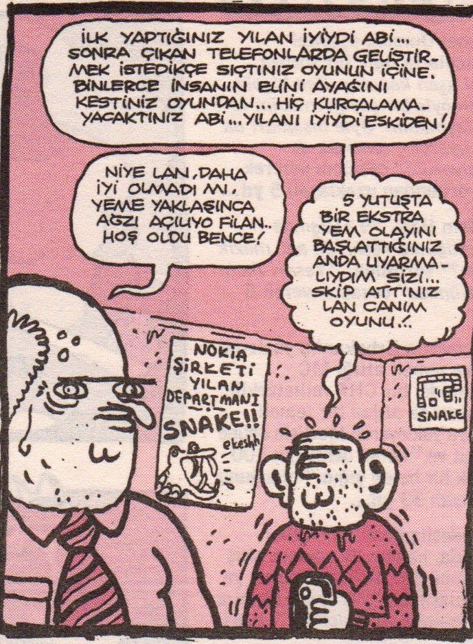 NOKİA ŞİRKETİ YILAN...