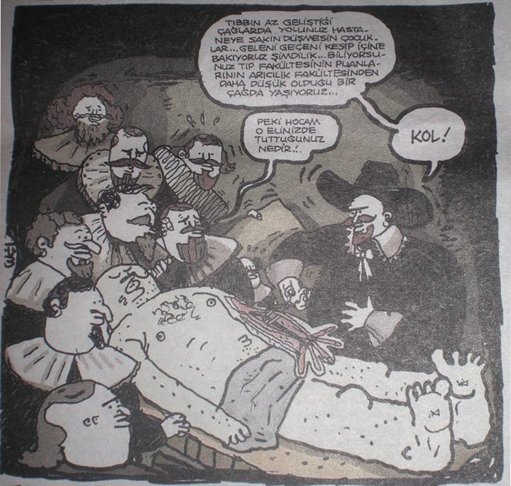 - Tıbbın az geliştiği...