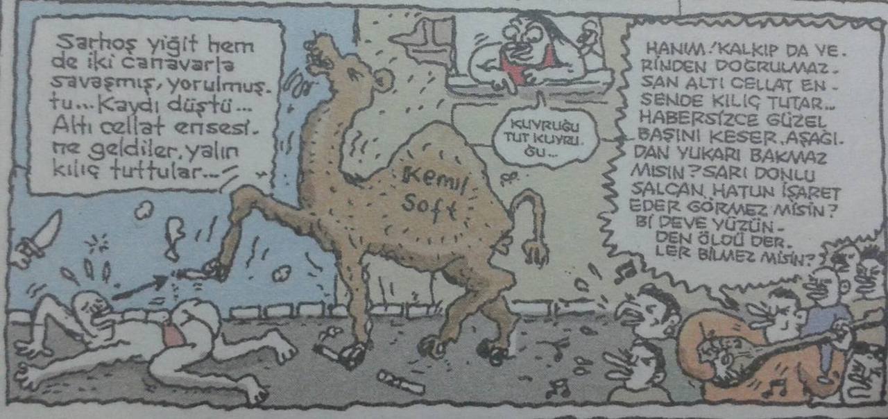 - Sarhoş yiğit hem de iki...