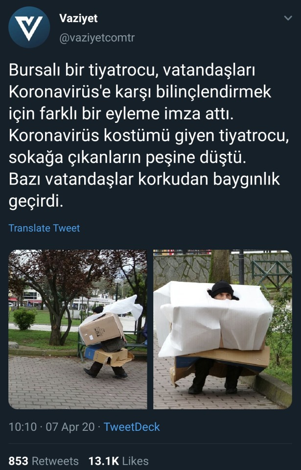 Müthiş bir performans...