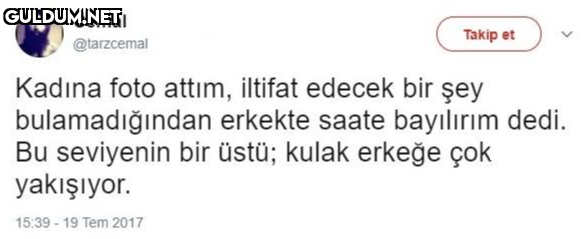 Cemal Takip et @tarzcemal...