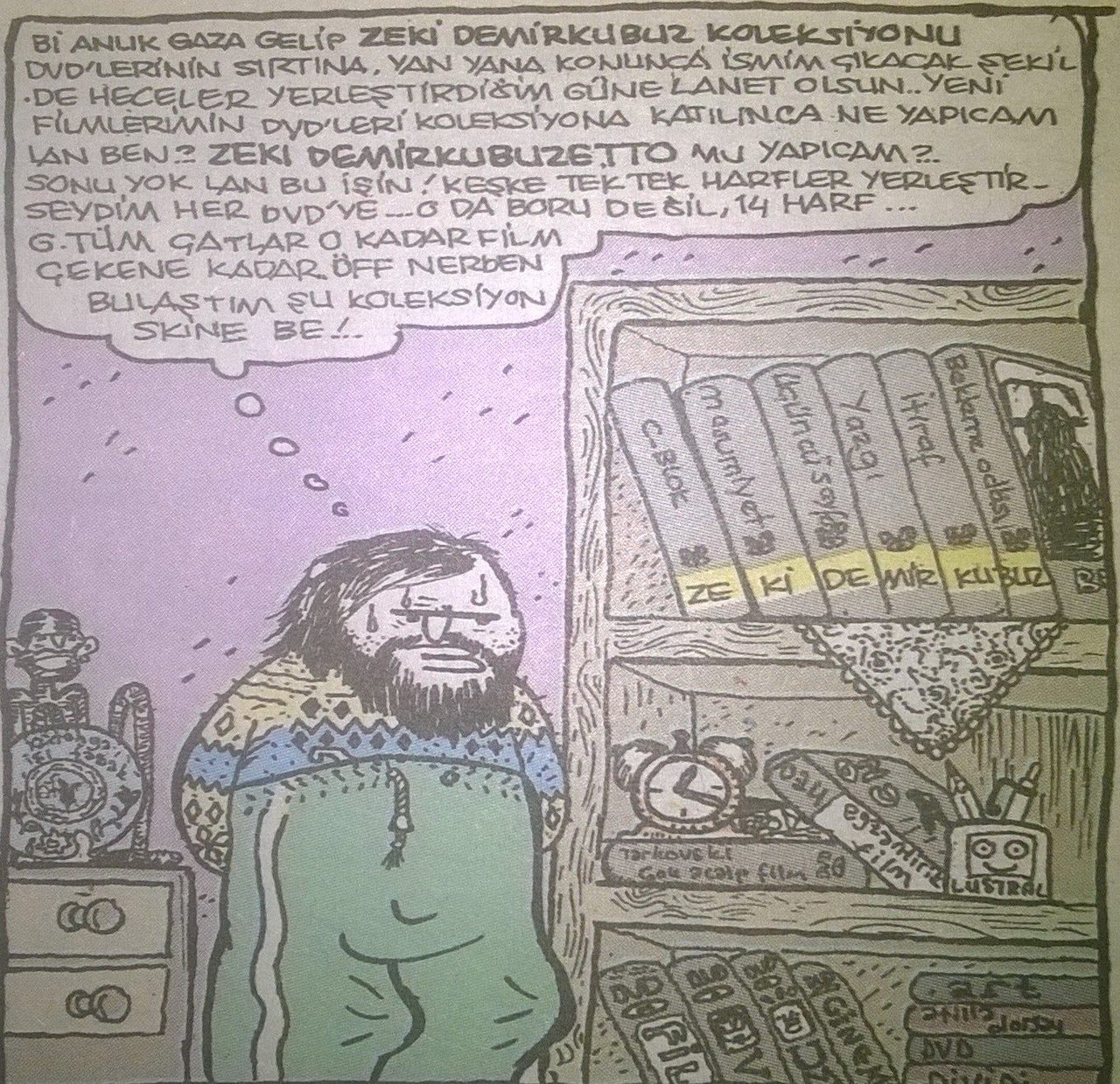 ..bi anlık gaza gelip ZEKİ...