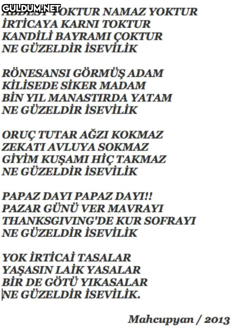 ABDEST YOKTUR NAMAZ YOKTUR...