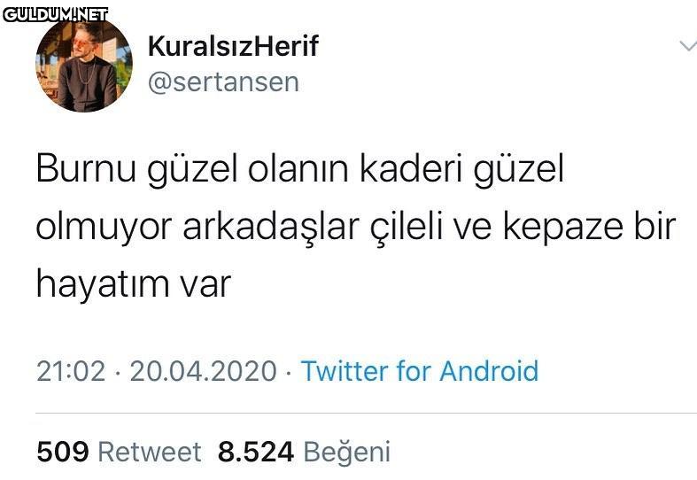 KuralsızHerif @sertansen...
