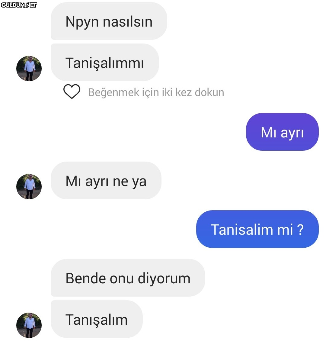 Npyn nasılsın Tanişalımmı...