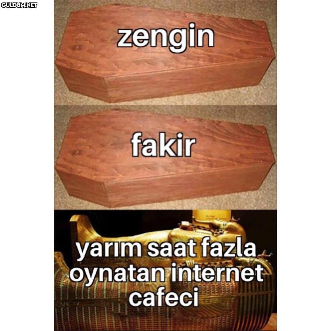 Adam adam zengin fakir...