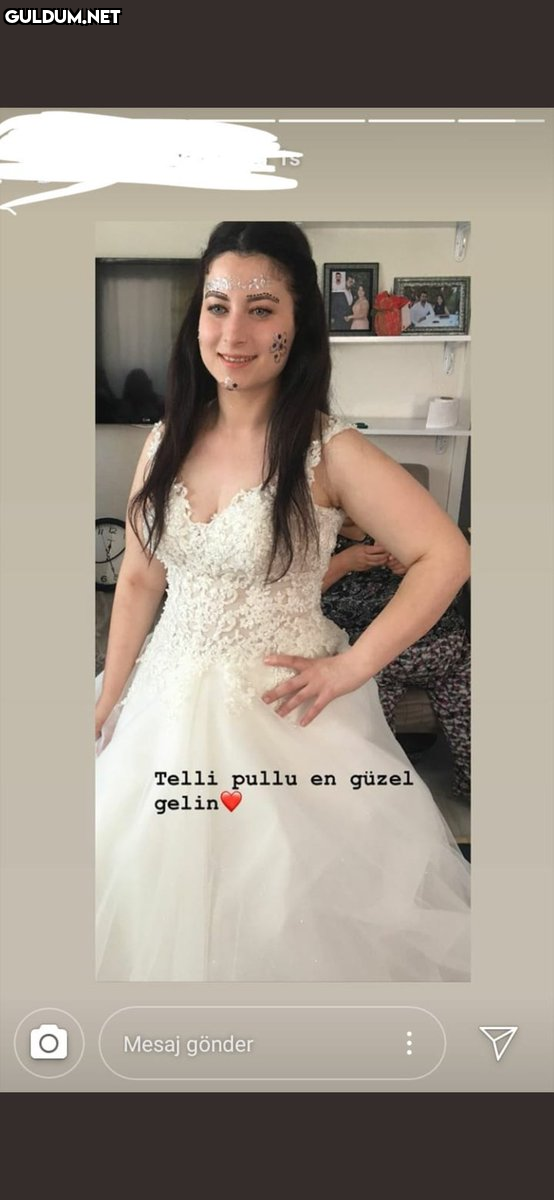 Telli pullu en güzel gelin...