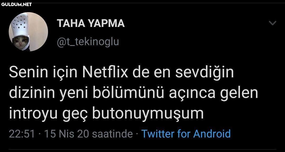 TAHA YAPMA @t_tekinoglu...