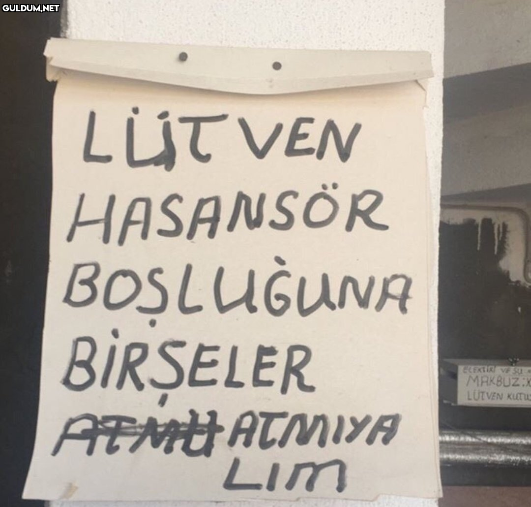 LjT VEN HASANSÖR BOSLUĞUNA...