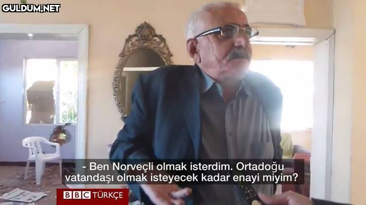 - Ben Norveçli olmak...