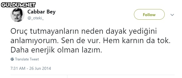 Cabbar Bey Follow @_oteki_...