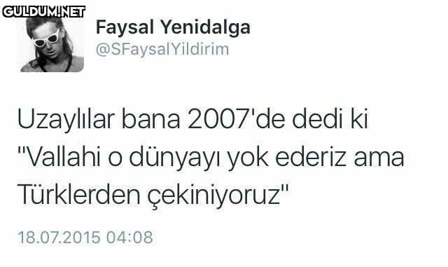 Faysal Yenidalga @SFaysal...