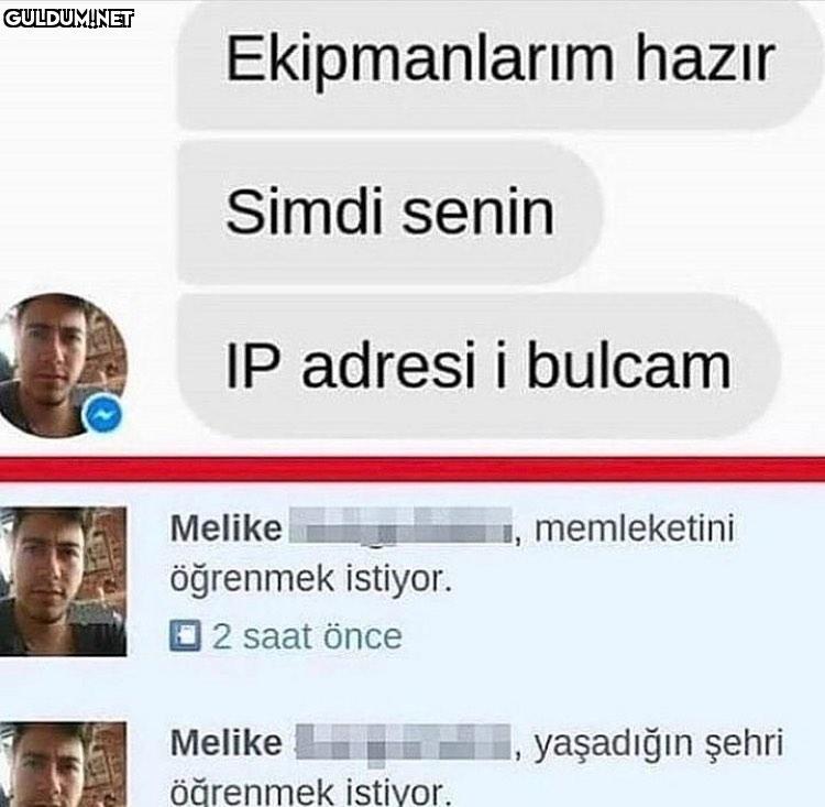 Ekipmanlarım hazır Simdi...