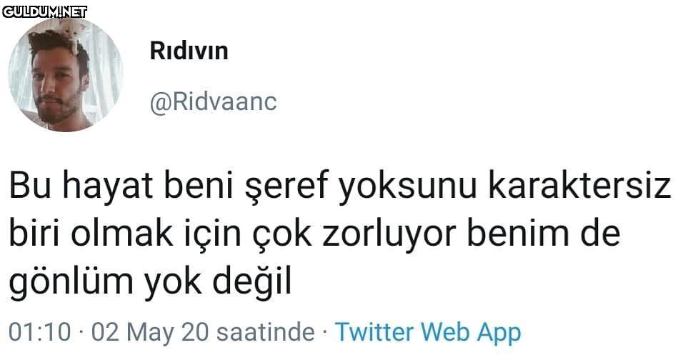 Rıdıvın @Ridvaanc Bu hayat...