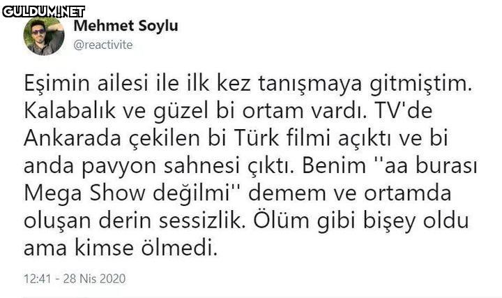 Mehmet Soylu @reactivite...