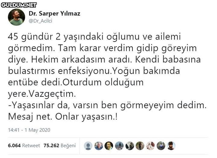 Dr. Sarper Yılmaz...
