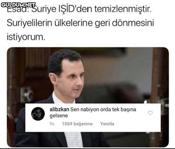 Esad: Suriye IŞİD'den...