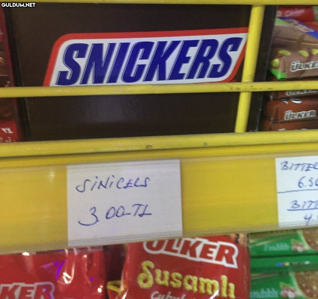 SNICKERS ÜLKE iKER BITTEC...