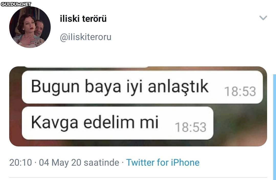 çiftler niye böylesiniz ya...