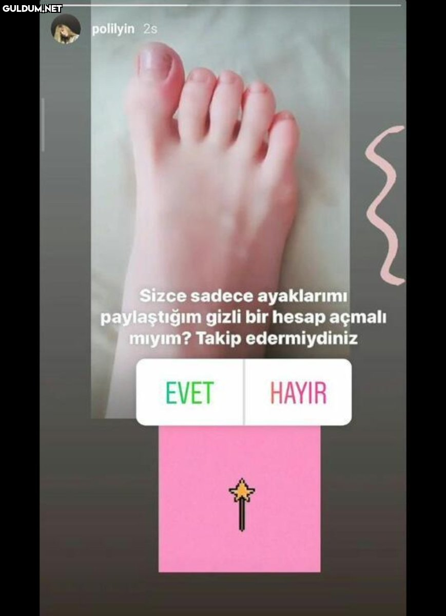 Hayır hadi yürü.
 polilyin...