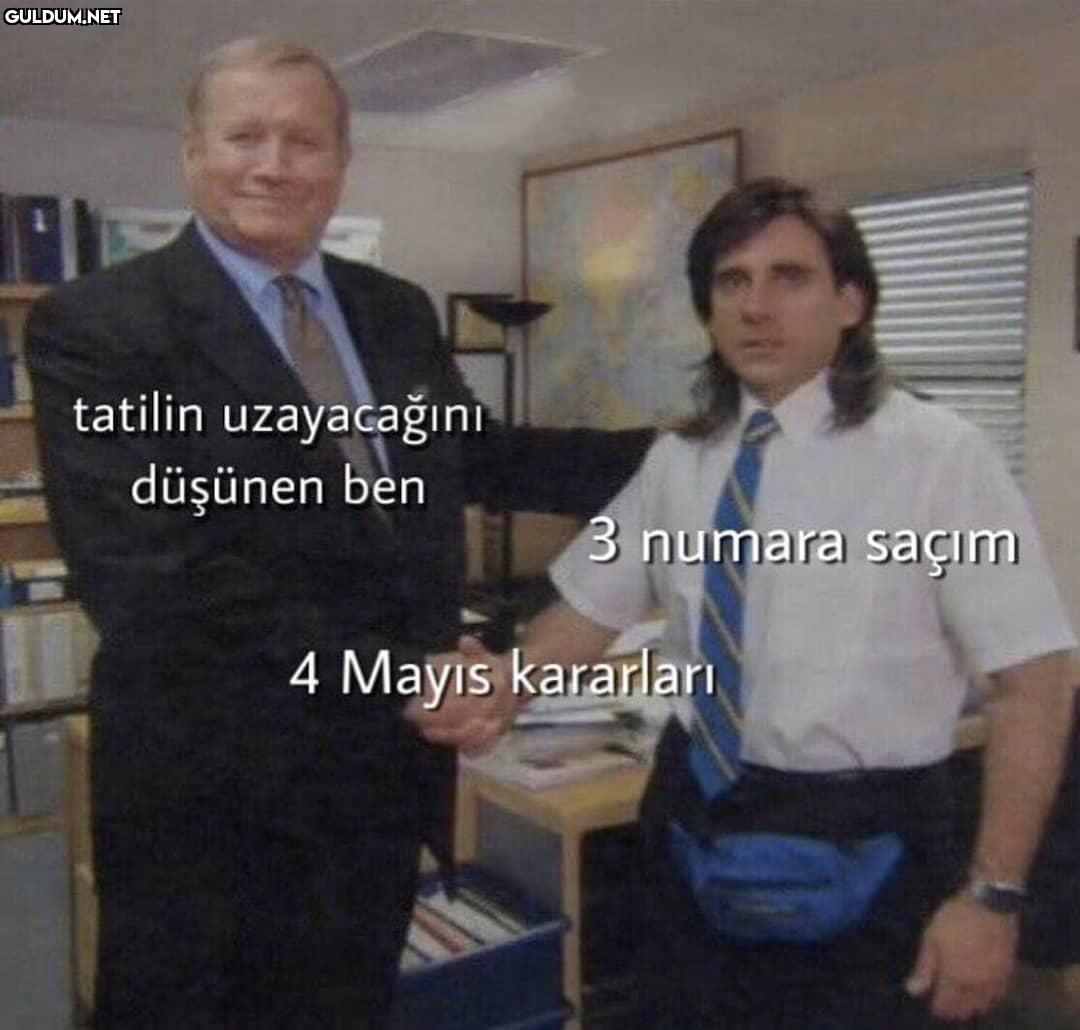 tüm erkekler 3 numara şu...