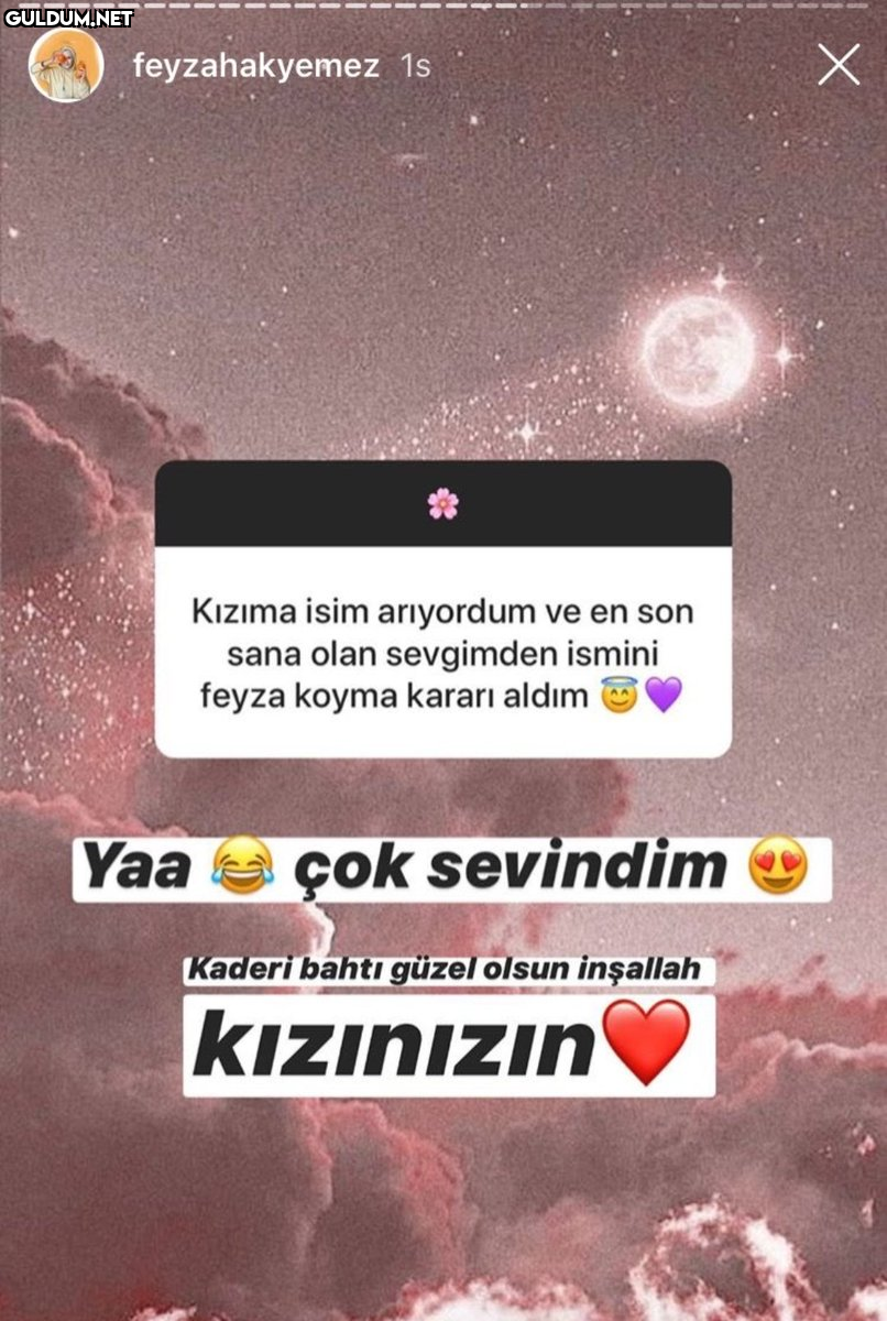feyzahakyemez 1s Kızıma...