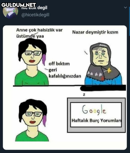 hic etik degil eveste...