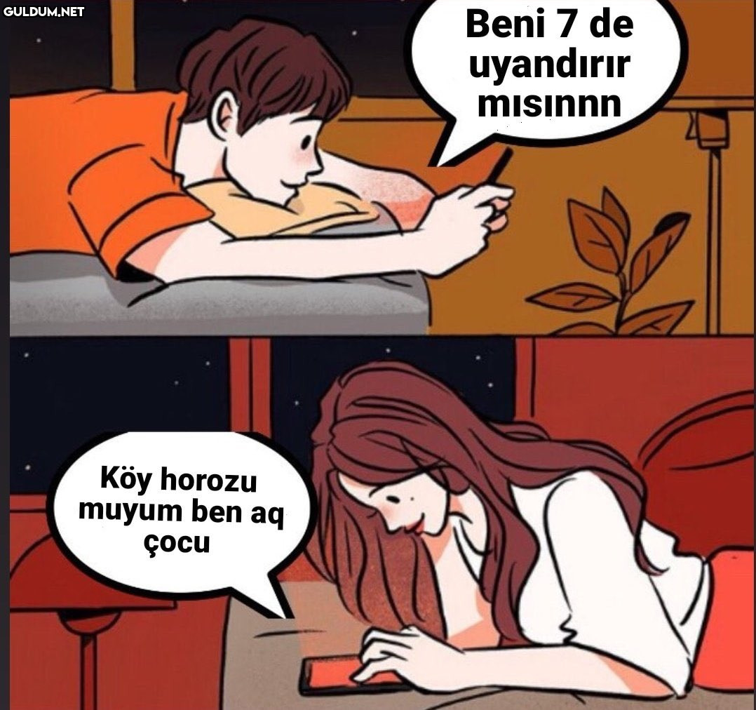 Beni 7 de uyandırır...